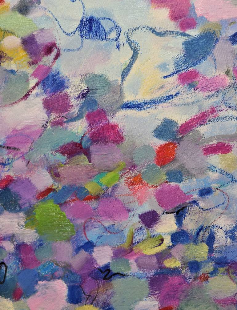 Original Abstract Expressionism Abstract Painting by Claudia Ramey