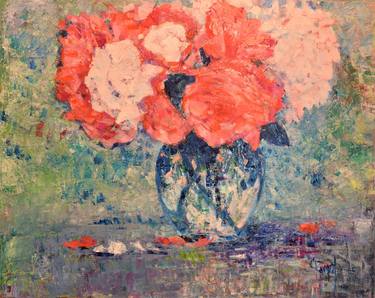 Print of Floral Paintings by Claudia Ramey