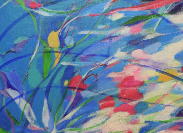 Original Abstract Expressionism Abstract Painting by Claudia Ramey