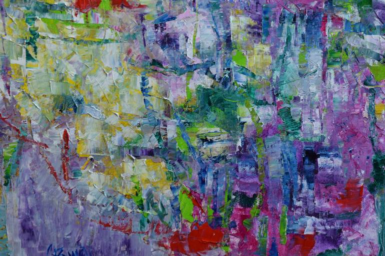 Original Abstract Painting by Claudia Ramey