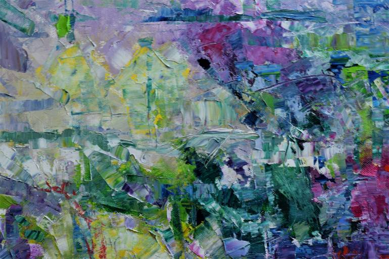 Original Abstract Expressionism Abstract Painting by Claudia Ramey