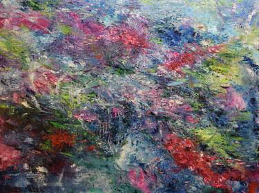 Original Abstract Expressionism Abstract Paintings by Claudia Ramey