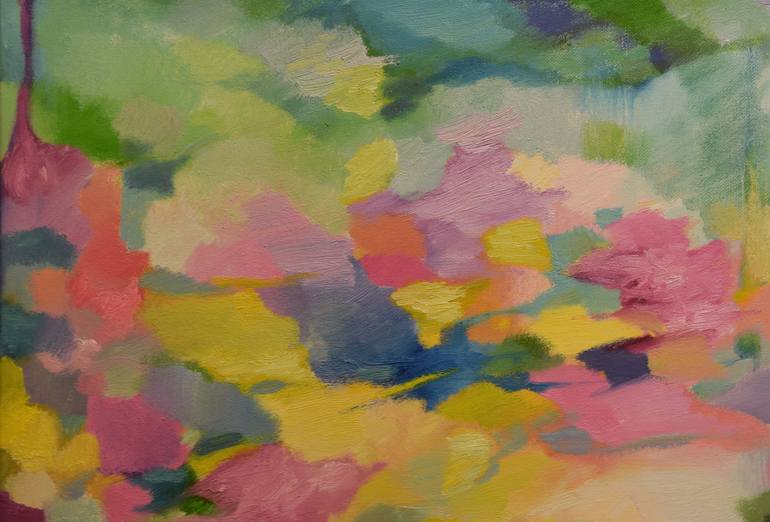 Original Abstract Expressionism Abstract Painting by Claudia Ramey