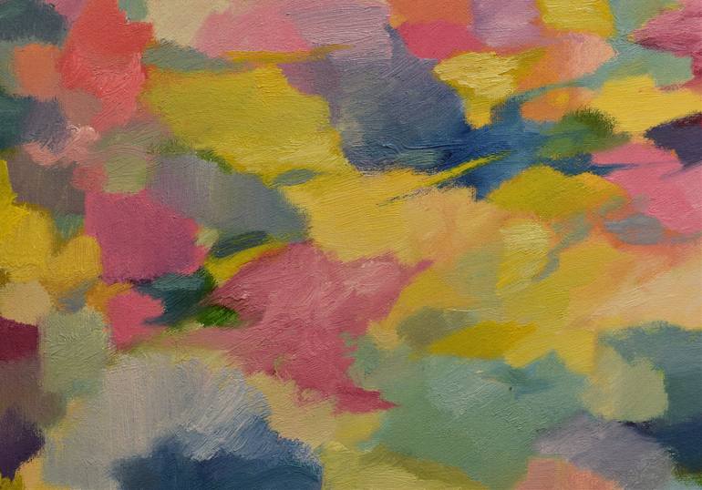 Original Abstract Expressionism Abstract Painting by Claudia Ramey