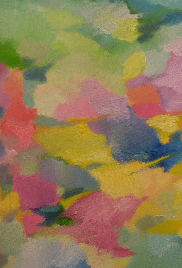 Original Abstract Expressionism Abstract Painting by Claudia Ramey