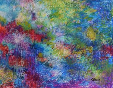 Original Abstract Drawings by Claudia Ramey