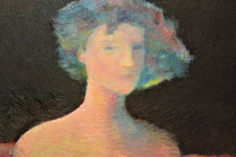 Original Figurative Women Painting by Claudia Ramey