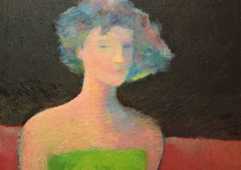 Original Figurative Women Painting by Claudia Ramey