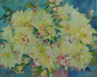 Original Impressionism Floral Paintings by Claudia Ramey