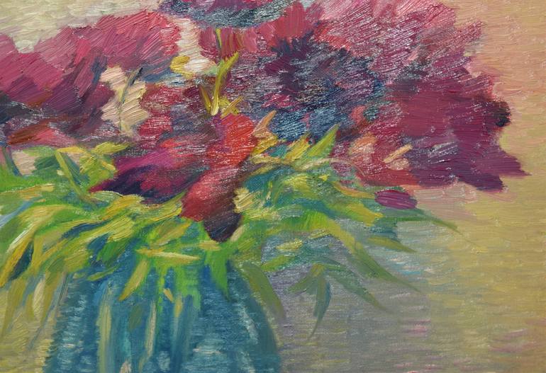 Original Floral Painting by Claudia Ramey