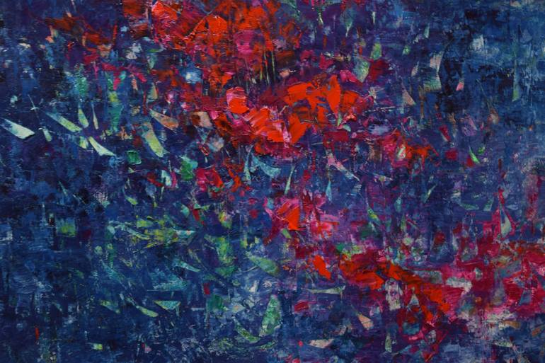 Original Abstract Expressionism Abstract Painting by Claudia Ramey