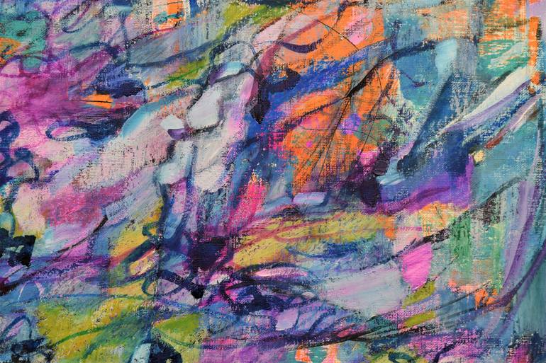 Original Abstract Painting by Claudia Ramey