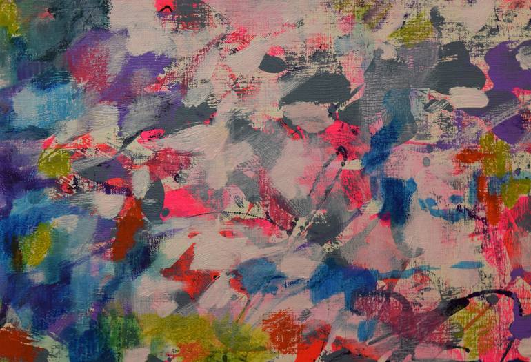 Original Abstract Painting by Claudia Ramey