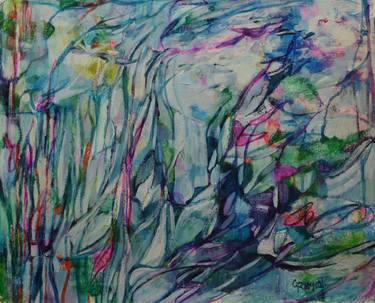 Original Abstract Paintings by Claudia Ramey