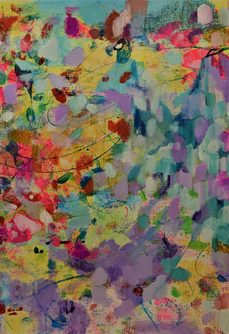 Original Abstract Painting by Claudia Ramey