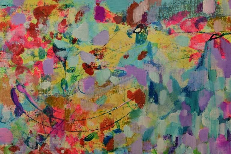 Original Abstract Painting by Claudia Ramey