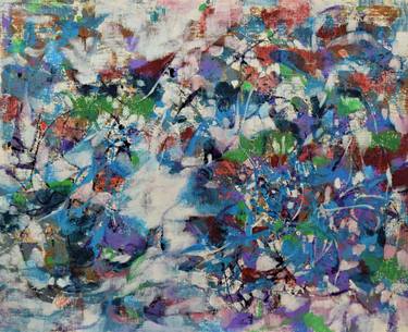 Original Abstract Paintings by Claudia Ramey