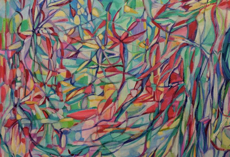 Original Abstract Painting by Claudia Ramey