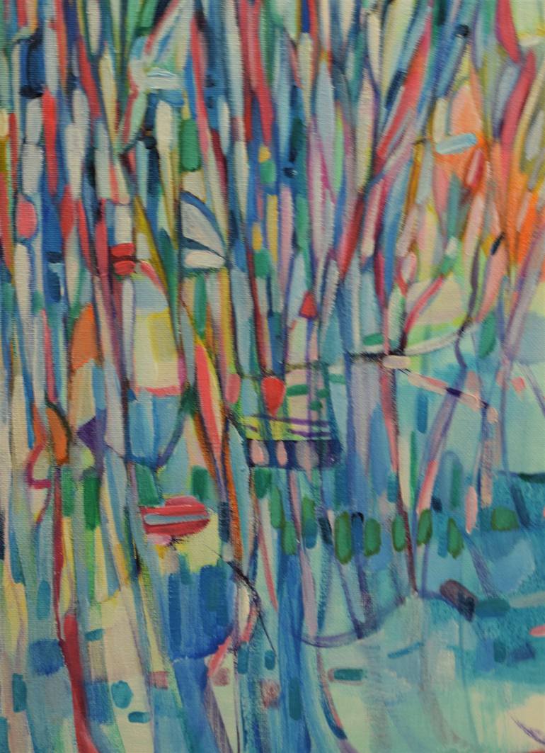 Original Abstract Painting by Claudia Ramey