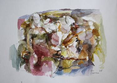 Original Abstract Expressionism Women Painting by Taron Khachatryan