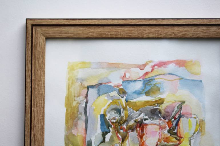 Original Abstract Expressionism Love Painting by Taron Khachatryan