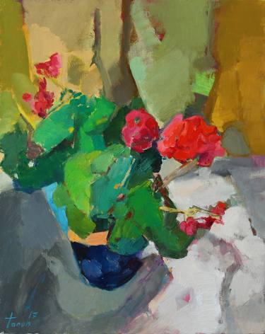 Original Floral Paintings by Taron Khachatryan