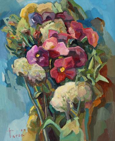 Original Floral Paintings by Taron Khachatryan