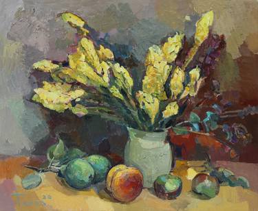 Original Still Life Paintings by Taron Khachatryan