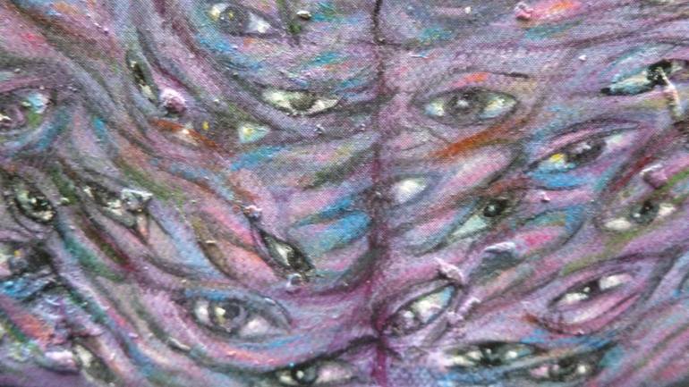 Original Expressionism Fantasy Painting by Carlos Sánchez Becerra