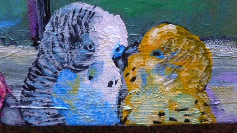Original Figurative Animal Painting by Carlos Sánchez Becerra