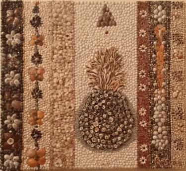 Original Botanic Collage by Rachel Schneider