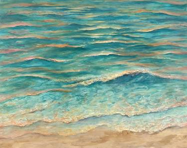 Print of Conceptual Seascape Paintings by Diane Rieger