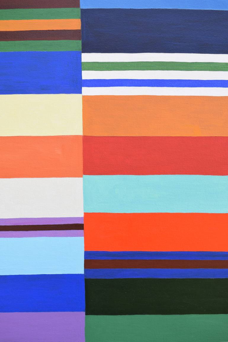 Original Abstract Expressionism Abstract Painting by Cor Bosman