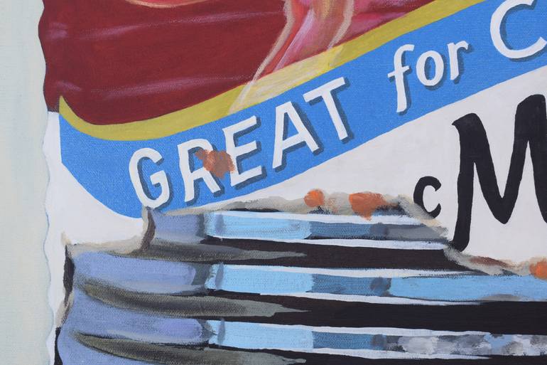 Original Modernism Pop Culture/Celebrity Painting by Cor Bosman