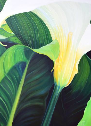 Original Floral Paintings by Cor Bosman