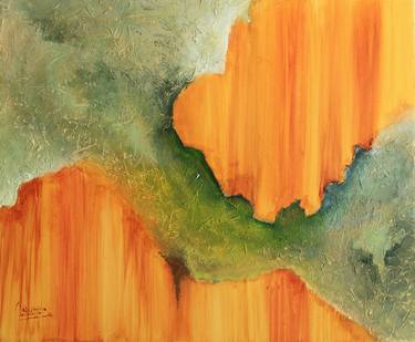 Original Abstract Expressionism Abstract Paintings by Wasantha Gunasinghe