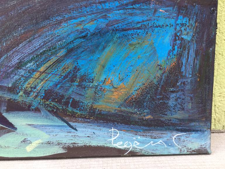 Original Figurative Boat Painting by Sergey Redyoga