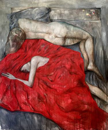 Print of Contemporary Body Paintings by Ksenia Datsiuk