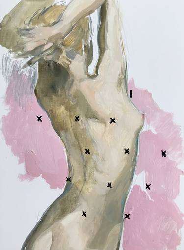Original Expressionism Body Paintings by Ksenia Datsiuk