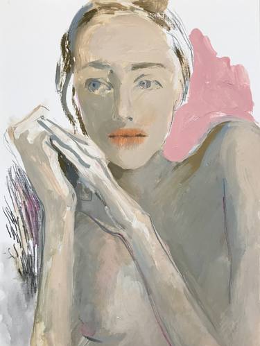 Original Expressionism Portrait Paintings by Ksenia Datsiuk
