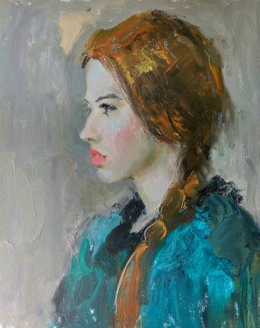 Original Realism Portrait Paintings by Ksenia Datsiuk