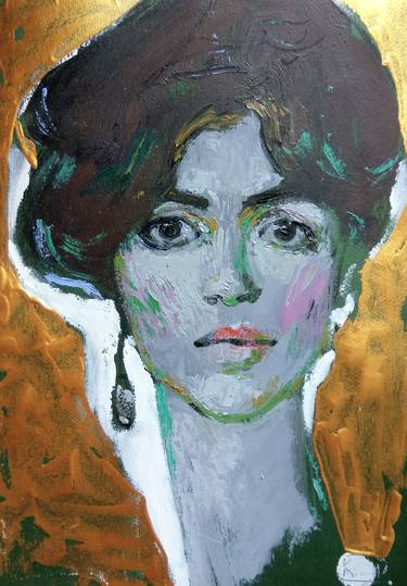 Print of Impressionism Portrait Paintings by Ksenia Datsiuk