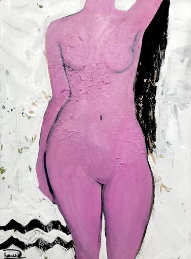 Print of Nude Paintings by Ksenia Datsiuk