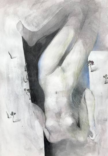 Print of Illustration Nude Paintings by Ksenia Datsiuk