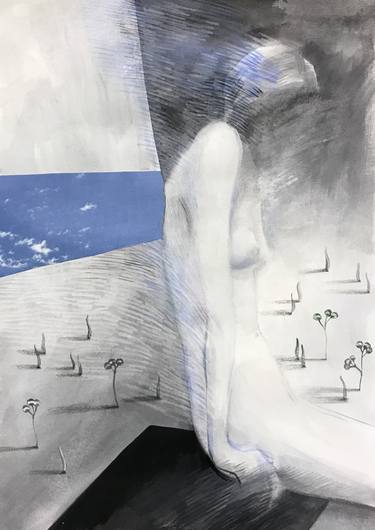 Print of Body Collage by Ksenia Datsiuk