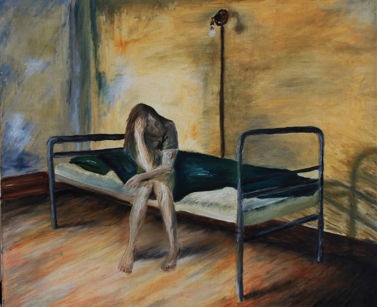 Depression Painting by Murat Tiryakioglu |