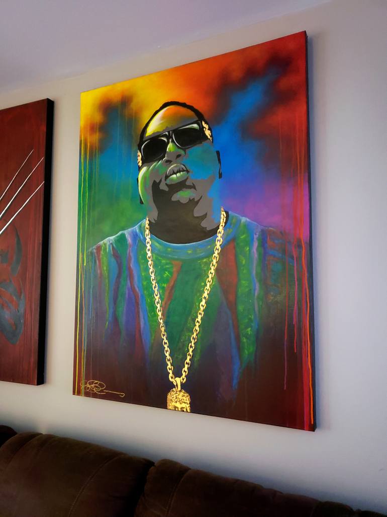 Original Pop Art Pop Culture/Celebrity Painting by Guy B Roames