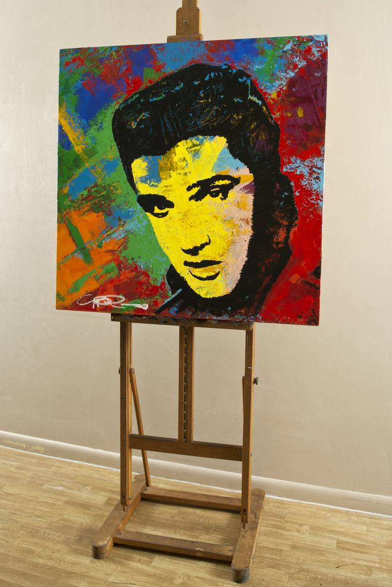 Original Pop Culture/Celebrity Painting by Guy B Roames