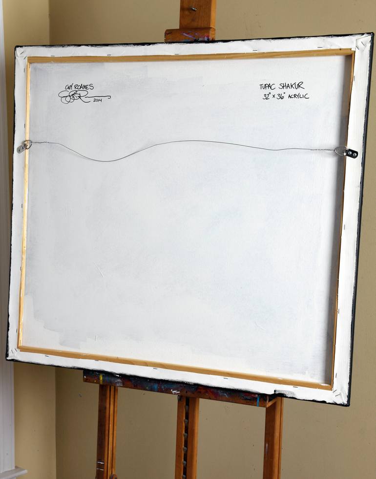 Original Figurative Pop Culture/Celebrity Painting by Guy B Roames