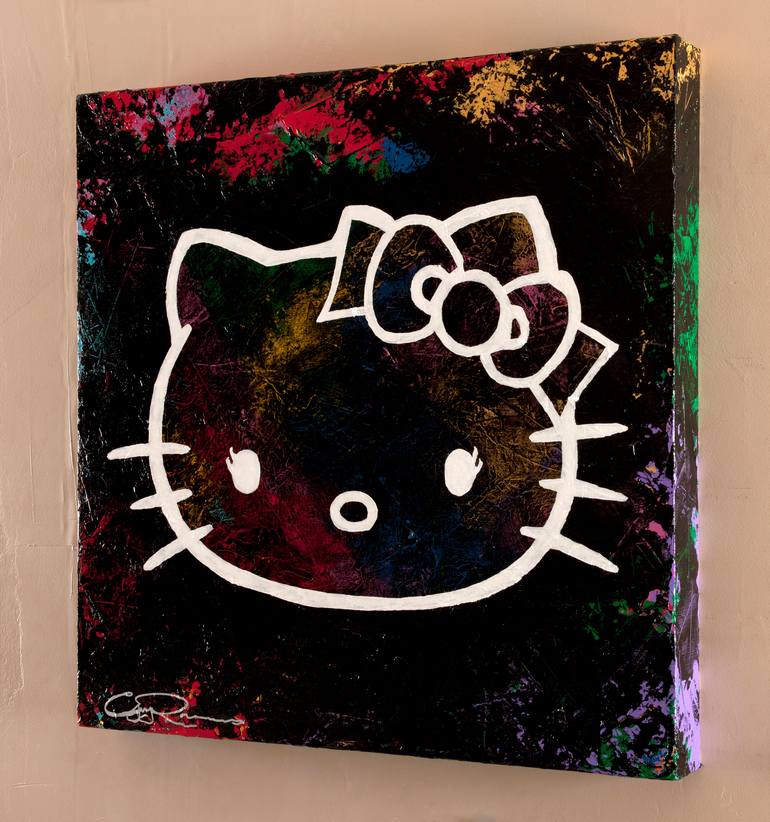 Original Abstract Pop Culture/Celebrity Painting by Guy B Roames